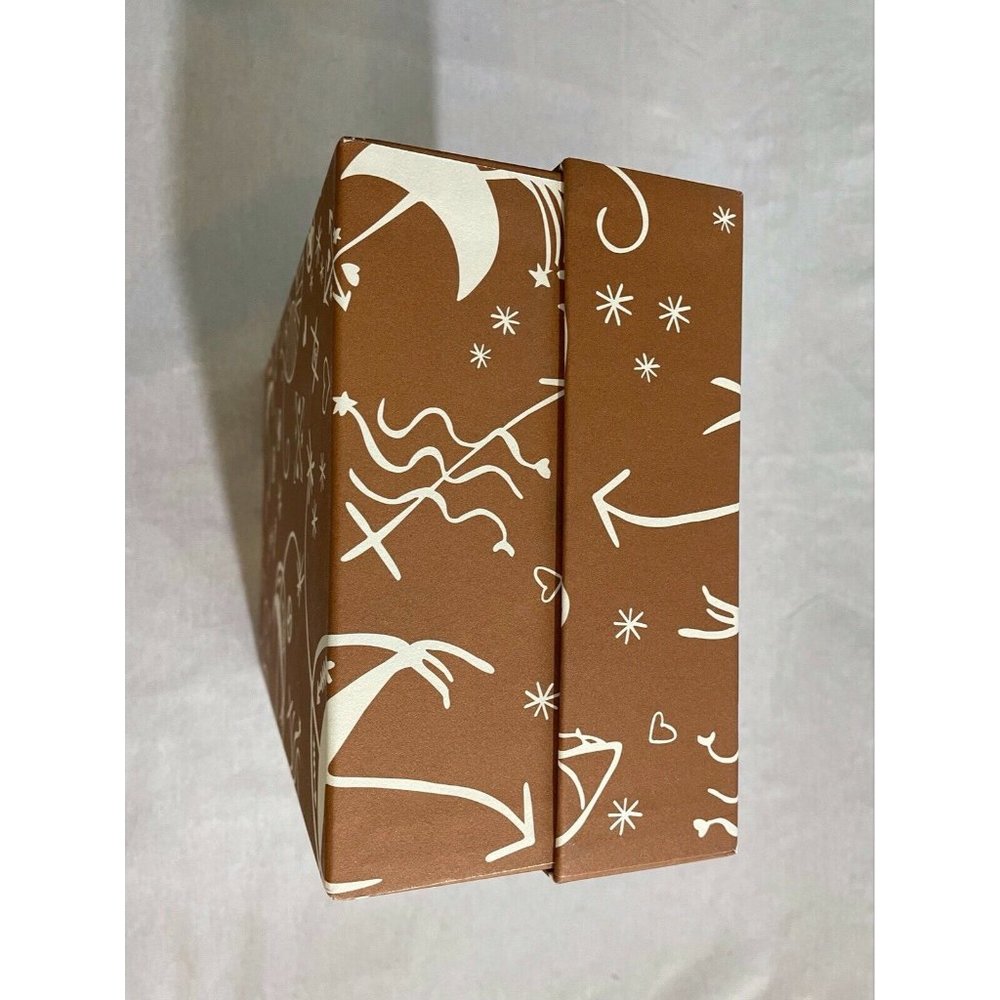 Valentino Empty Shoes Gift Box Storage Brown 12" x 7.4" x 4.5" - Picture 6 of 10